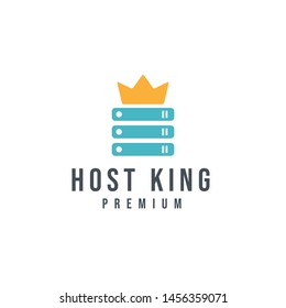 Host KIng Logo Design Template