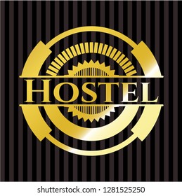Hostel gold emblem