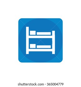 hostel icon, on white background