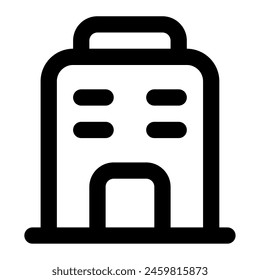Hostel icon for web, app, infographic