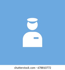 hostesses icon. vector sign symbol on white background