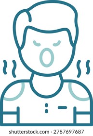 Hostility Creative Illustration Icon Design