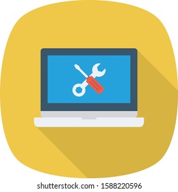 Hosting flat icons for computer & device