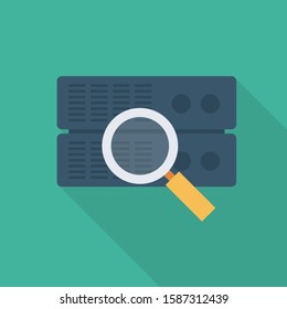 Hosting flat icons for database & search