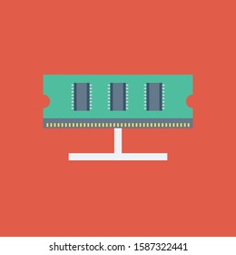 Hosting flat icons for memory & sharing