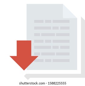 Hosting flat icons for page & download