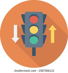 Hosting flat icons for traffic & transfer