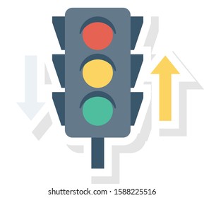 Hosting flat icons for traffic & transfer