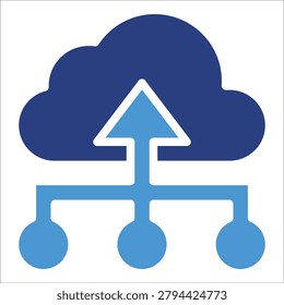 Hosting Icon Element For Design