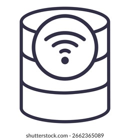 Icono de alojamiento Ilustración Vector Colección