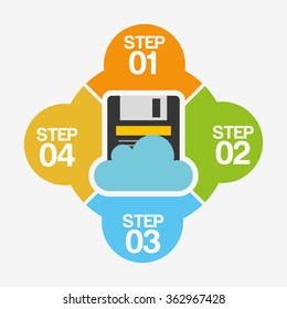 hosting infographic design 