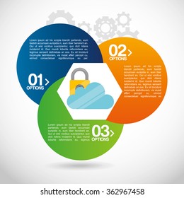 hosting infographic design 