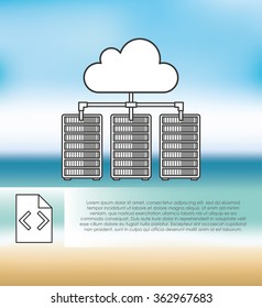 hosting infographic design 