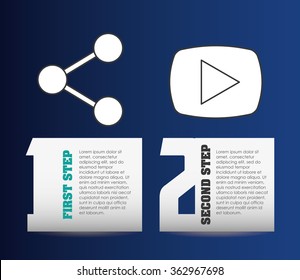 hosting infographic design 