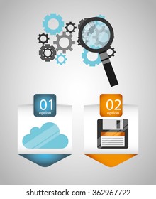hosting infographic design 