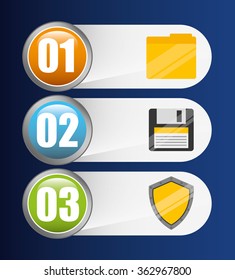 hosting infographic design 