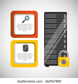 hosting infographic design 