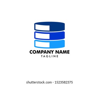 Hosting Logo Template Design Vector