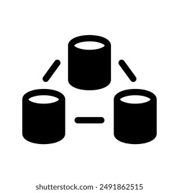 Hosting Server Icon Vector Symbol Design Illustration