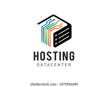 Hosting Technology logo symbol or icon template