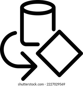 Hosting Vector Icon which is suitable for commercial work and easily modify or edit it
