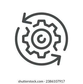 Hosting and web graphics related icon outline and linear vector.
