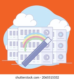 Hosting wizard Isolated Vector icon which can easily modify or edit

