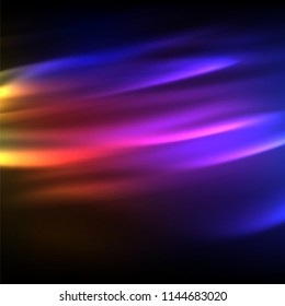 Hot abstract background of bright glow perspective with lighting lines. Gorgeous graphic image template. Abstract vector Illustration eps 10 for your business brochure