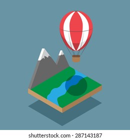 hot air balloon