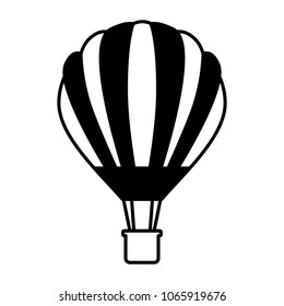 hot air balloon basket adventure recreation