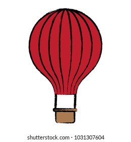 hot air balloon icon
