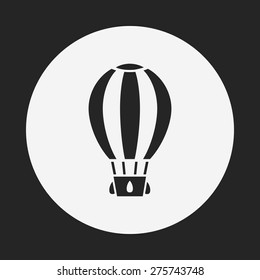 hot air balloon icon