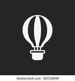 hot air balloon icon