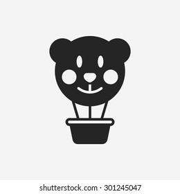 hot air balloon icon