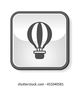 hot air balloon icon