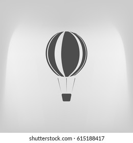 Hot air balloon icon