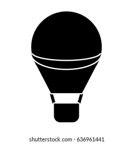 hot air balloon icon