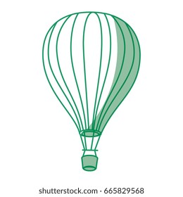 hot air balloon icon