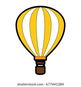 hot air balloon icon