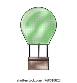 hot air balloon icon