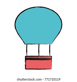hot air balloon icon
