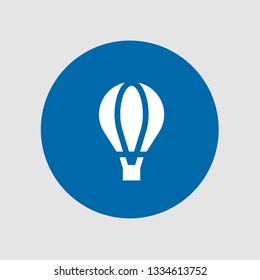  Hot air balloon icon. Editable  Hot air balloon icon for web or mobile.