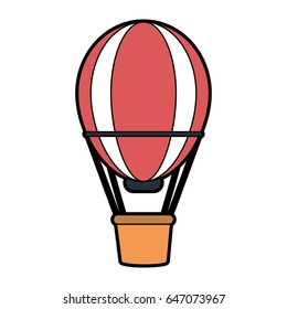 hot air balloon icon image 