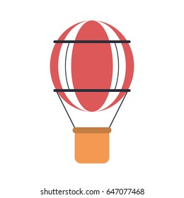 hot air balloon icon image 