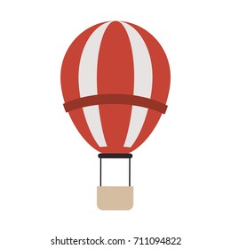 hot air balloon icon image 
