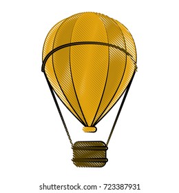 hot air balloon icon image 