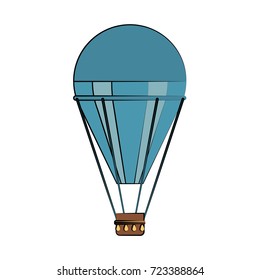 hot air balloon icon image 