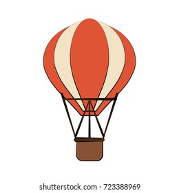 hot air balloon icon image 