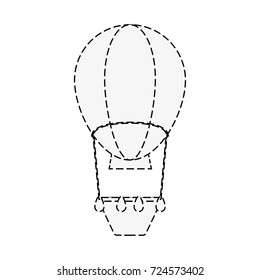 hot air balloon icon image