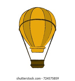 hot air balloon icon image